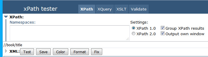 XPathTester_Step2_Type_Your_XPath